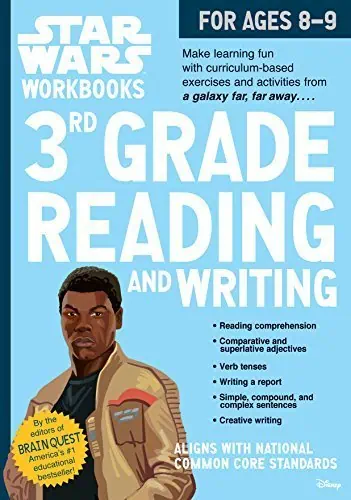 3rd Grade Reading and Writing (Star Wars Workbooks)