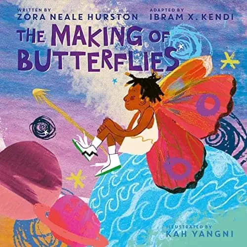 Butterfly fairy illustration from "The Making of Butterflies" children's book.