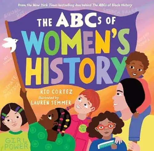 ABCs of Women's History - Children's Book Cover.